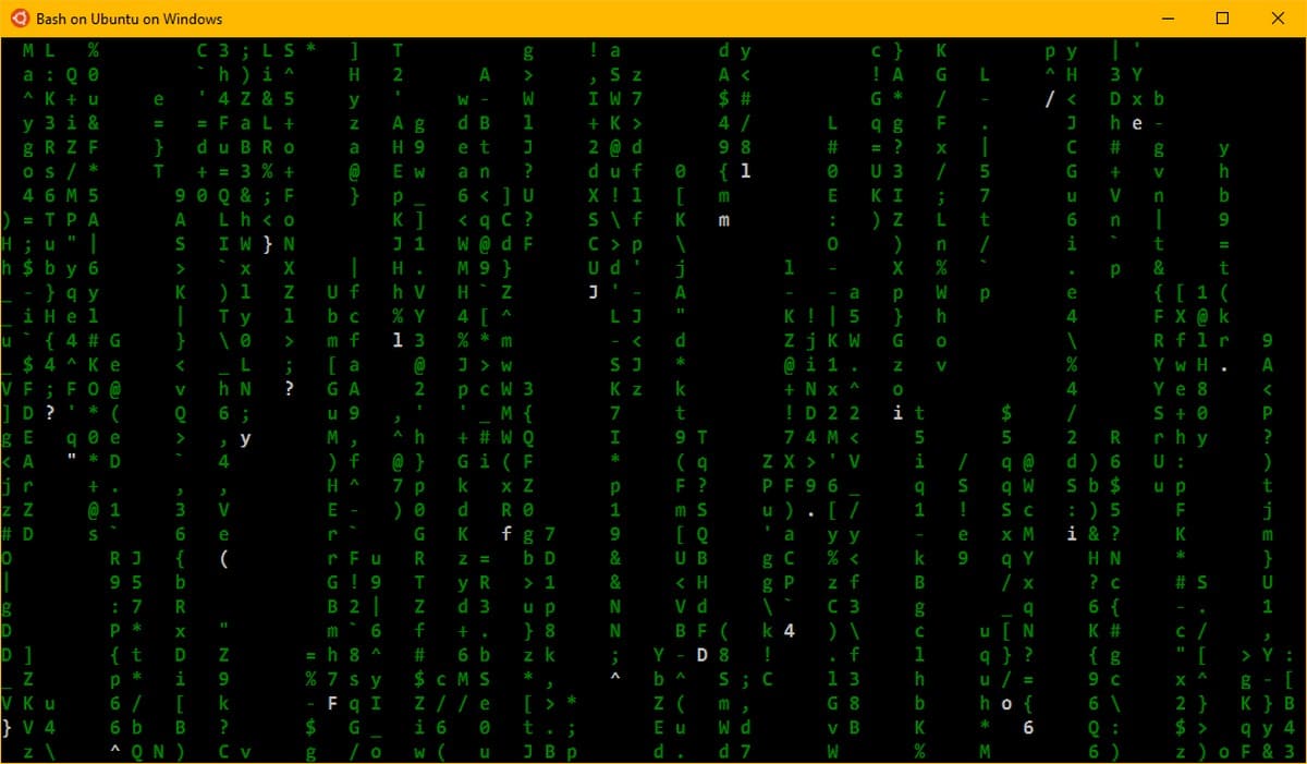 Матрица — cmatrix Установка в Windows 10