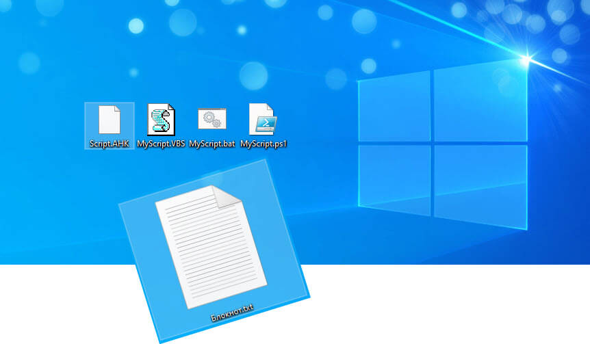 Как создавать скрипты с помощью Блокнота в Windows 10