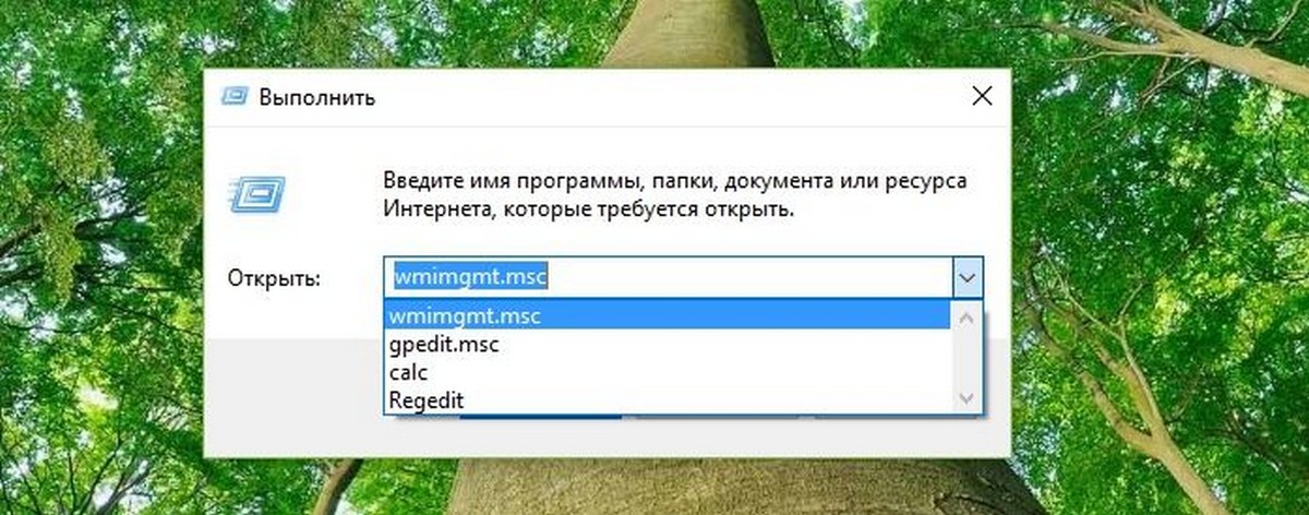 Диалог Выполнить не сохраняет историю команд в Windows 10