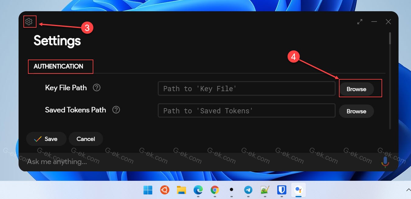 В открывшемся приложении в левом верхнем углу нажмите кнопку с изображением шестеренки