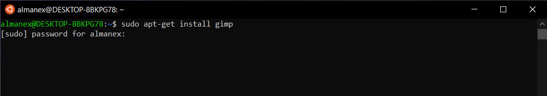 Установите приложения Linux GUI в Windows 10