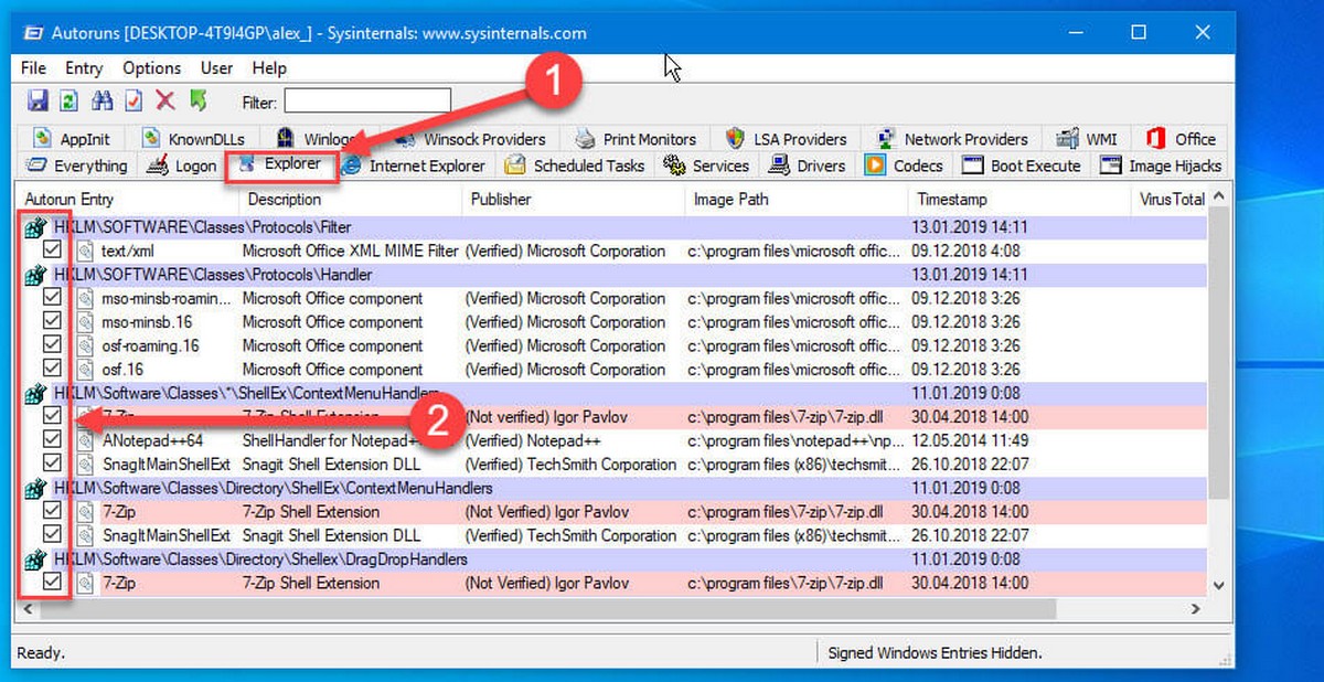 убрать задержку при вызове контекстного меню «Создать» в Windows 10