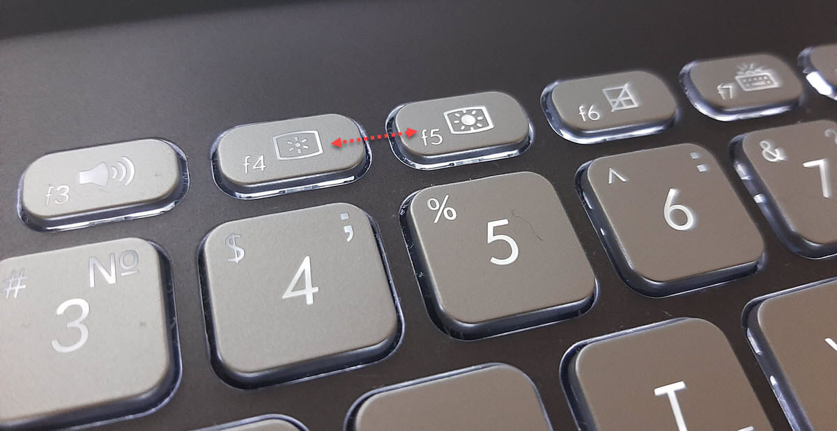 Регулировка яркости экрана в Windows 10 с помощью горячих клавиш