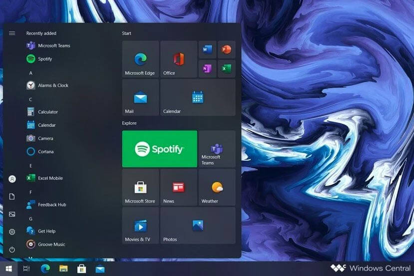 Windows 10 Sun Valley: новое меню «Пуск», панель задач, всплывающие меню и функции