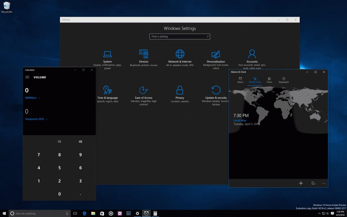 Dark Mode Windows 10