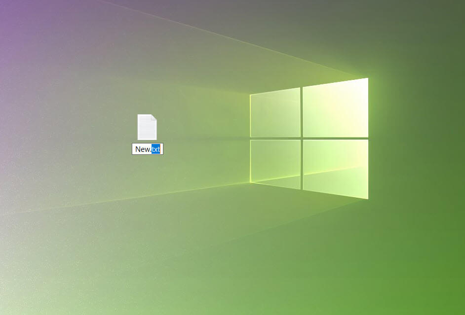 Как изменить расширение файла в Windows 10