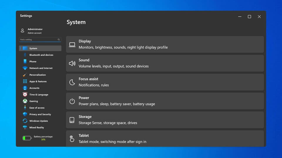 Полный список команд ms-settings для Windows 11