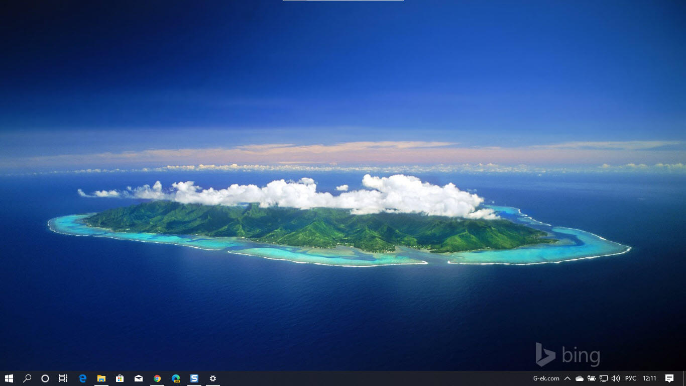Тема Best of Bing для Windows 10, Windows 8 и Windows 7.